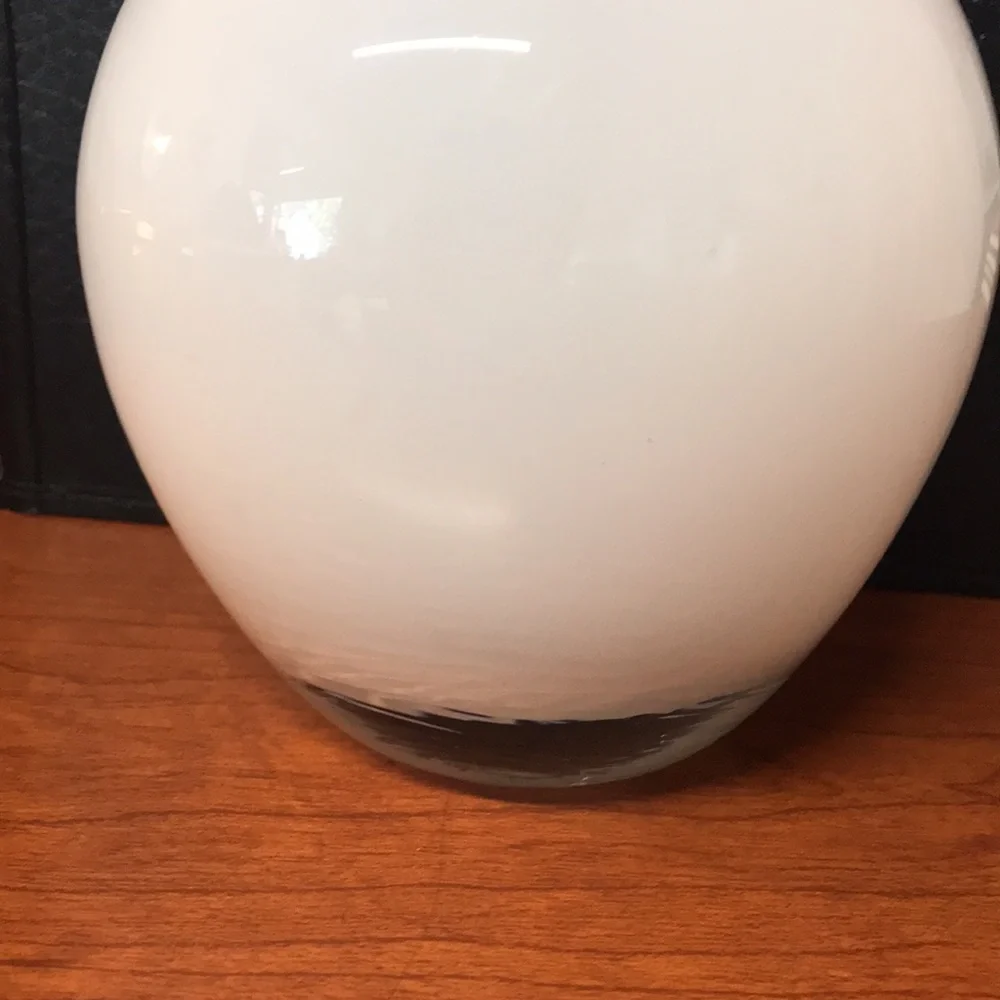 Retired IKEA Salong Handmade Glass Vase